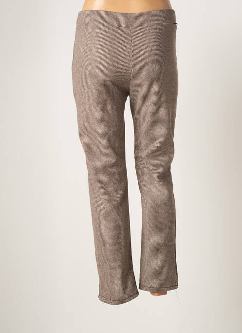 Pantalon droit marron FREE pour femme