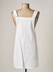 Robe courte blanc FREE FOR HUMANITY pour femme seconde vue