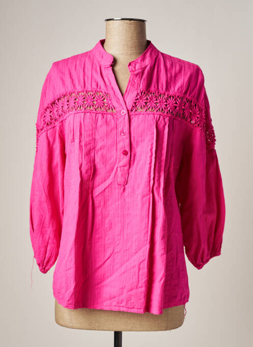 Blouse rose FREE FOR HUMANITY pour femme