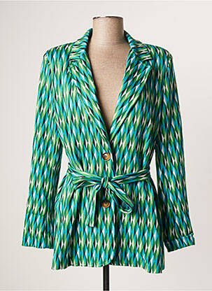 Blazer vert FREE FOR HUMANITY pour femme