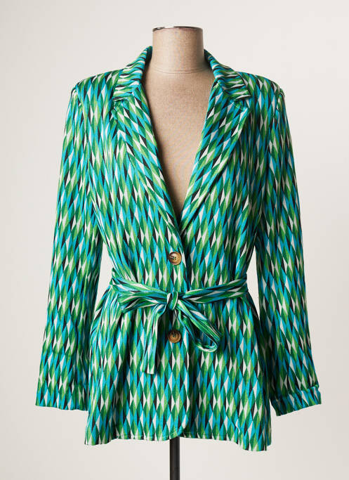 Blazer vert FREE FOR HUMANITY pour femme
