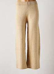Pantalon large beige FREE FOR HUMANITY pour femme seconde vue