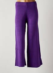 Pantalon large violet FREE FOR HUMANITY pour femme seconde vue