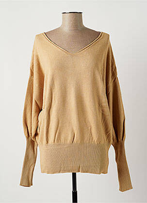 Pull beige FREE FOR HUMANITY pour femme