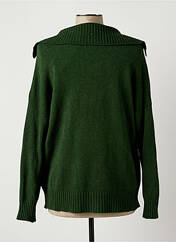 Pull vert FREE FOR HUMANITY pour femme seconde vue