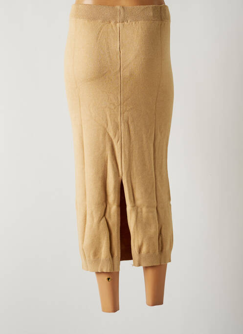 Jupe longue beige FREE FOR HUMANITY femme