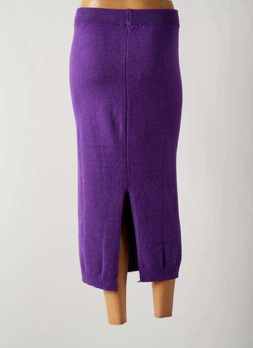 Jupe longue violet FREE FOR HUMANITY pour femme