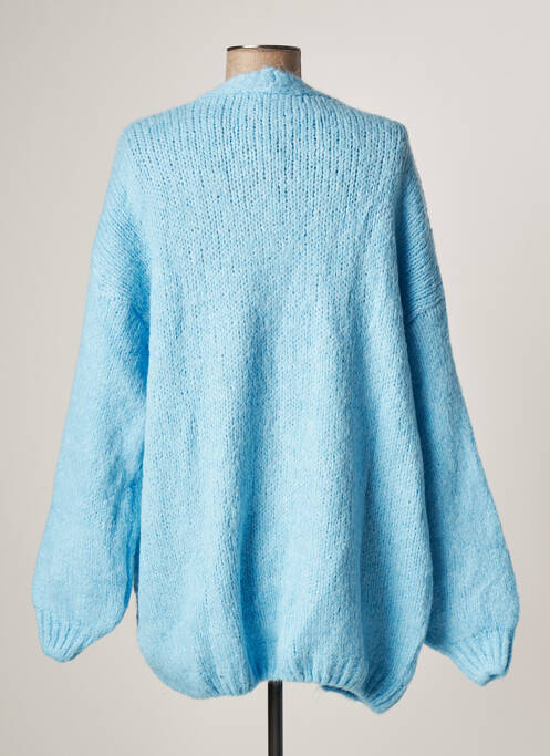 Gilet manches longues bleu FREE pour femme