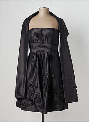 Robe courte sans manche sans manche noir PREZIOSA femme