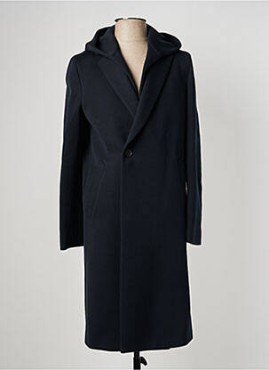 Manteau long bleu EMPORIO ARMANI pour femme