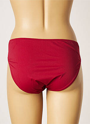 Bas de maillot de bain stretch culotte rouge BELCOR femme