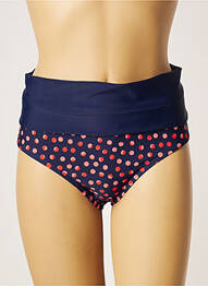 Bas de maillot de bain stretch culotte bleu BESTFORM femme