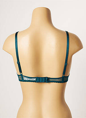Soutien-gorge effet matière satinée haut soutien-gorge push-up bleu PASSIONATA femme