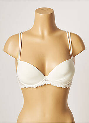 Soutien-gorge bretelle multi position haut soutien-gorge avec mousse de rembourrage amovible beige SIMONE PERELE femme