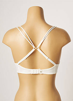 Soutien-gorge bretelle multi position haut soutien-gorge avec mousse de rembourrage amovible beige SIMONE PERELE femme