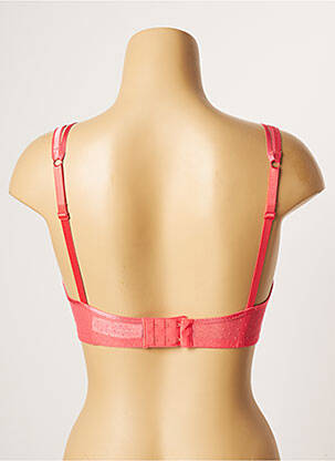 Soutien-gorge effet matière satinée haut soutien-gorge avec mousse de rembourrage amovible rose PASSIONATA femme