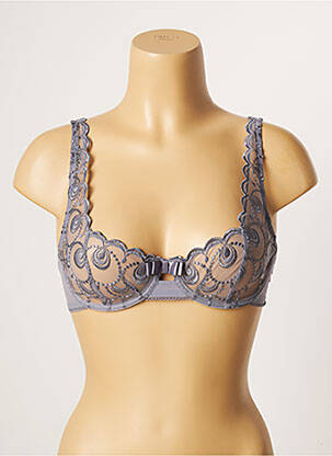 Soutien-gorge légère et transparente gris PASSIONATA femme