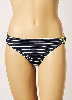 Bas de maillot de bain stretch culotte bleu CHERRY BEACH femme