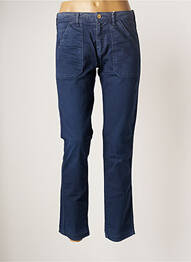 Jeans coupe slim slim taille basse bleu BÔ-M femme
