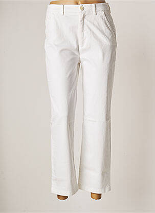 Pantalon chino blanc REIKO pour femme