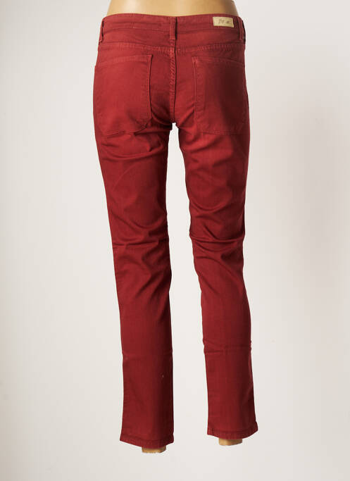 Jeans coupe slim slim taille basse marron BÔ-M femme