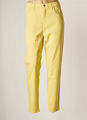 Jeans coupe droite jaune LCDN pour femme seconde vue