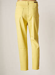 Jeans coupe droite jaune LCDN pour femme seconde vue