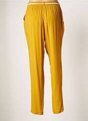 Pantalon droit jaune GRIFFON pour femme seconde vue