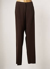 Pantalon droit marron GRIFFON pour femme seconde vue