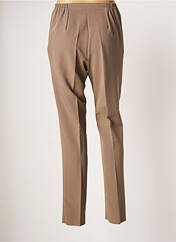 Pantalon slim marron GRIFFON pour femme seconde vue