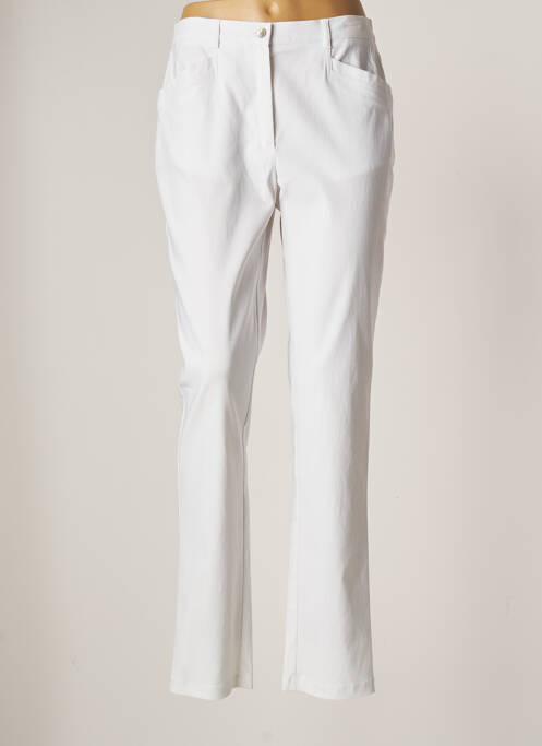 Pantalon slim blanc TELMAIL pour femme