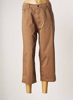 Pantalon 7/8 marron GRIFFON pour femme