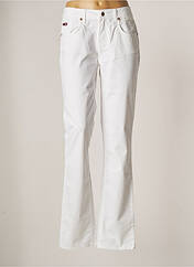 Pantalon droit blanc LEE COOPER pour femme seconde vue