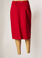 Jupe mi-longue rouge LEWINGER pour femme seconde vue