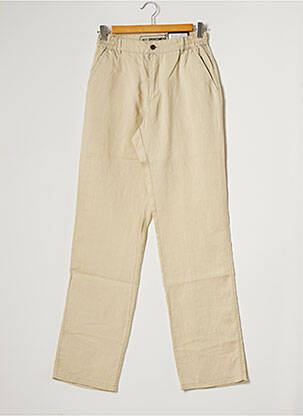 Pantalon droit beige NEW SPORTSWEAR pour homme