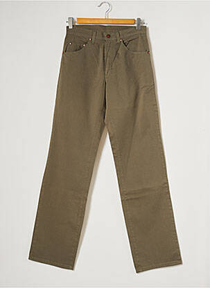 Pantalon droit vert STK pour homme