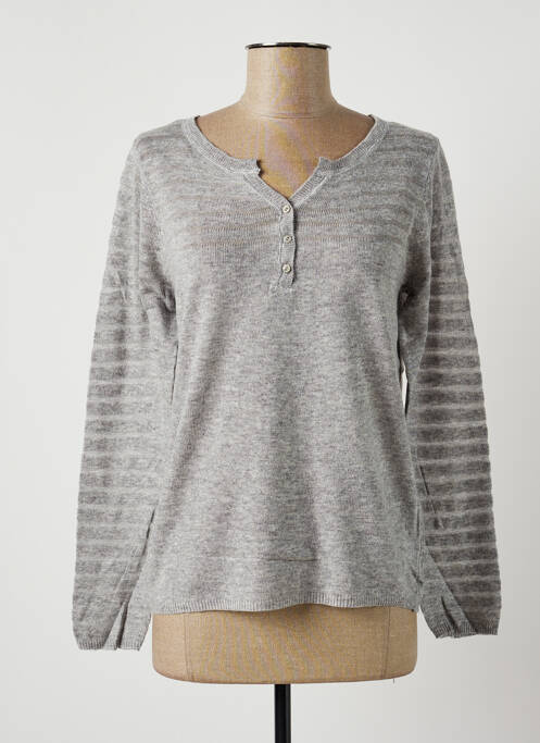 Pull gris SO SWEET pour femme