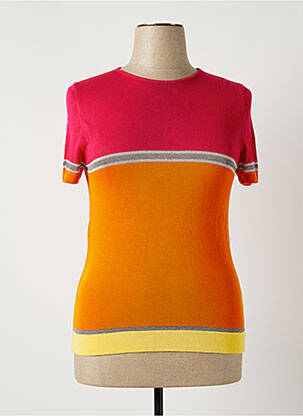T-shirt orange WEILL pour femme