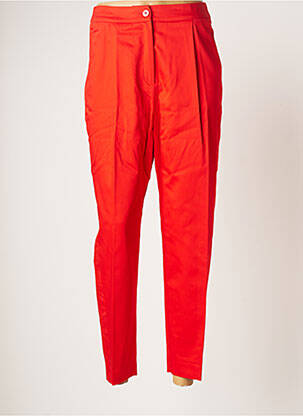 Pantalon chino rouge WEILL pour femme