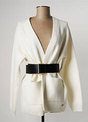 Gilet manches longues beige ORFEO pour femme seconde vue