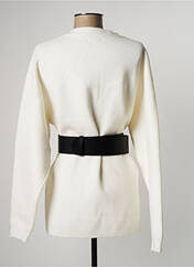 Gilet manches longues beige ORFEO pour femme seconde vue