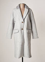 Manteau long gris VILA pour femme seconde vue