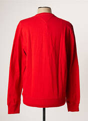 Sweat-shirt rouge TOMMY HILFIGER pour homme seconde vue
