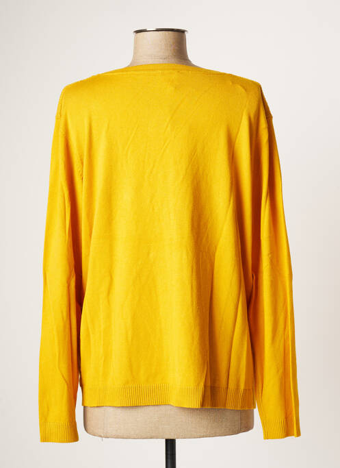 Gilet manches longues jaune LA FIANCEE DU MEKONG pour femme