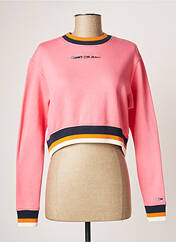 Sweat-shirt rose TOMMY HILFIGER pour femme seconde vue