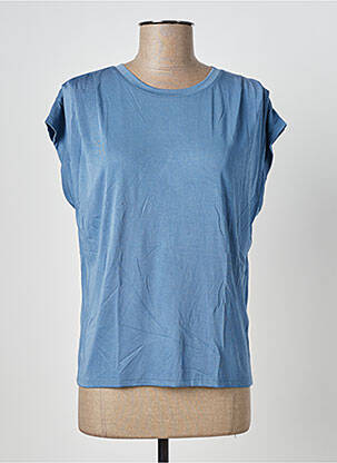 T-shirt bleu ICHI pour femme