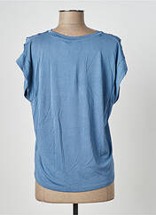 T-shirt bleu ICHI pour femme seconde vue