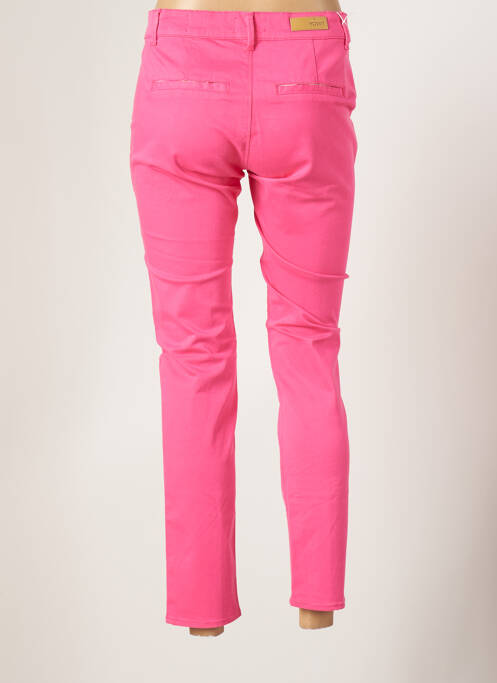 Pantalon 7/8 rose HAPPY pour femme