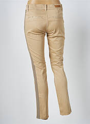 Pantalon droit beige HAPPY pour femme seconde vue