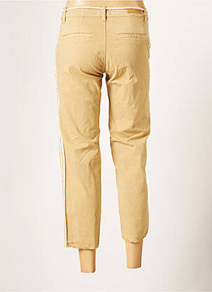 Pantacourt stretch taille normale beige HAPPY D. BY DAMART femme